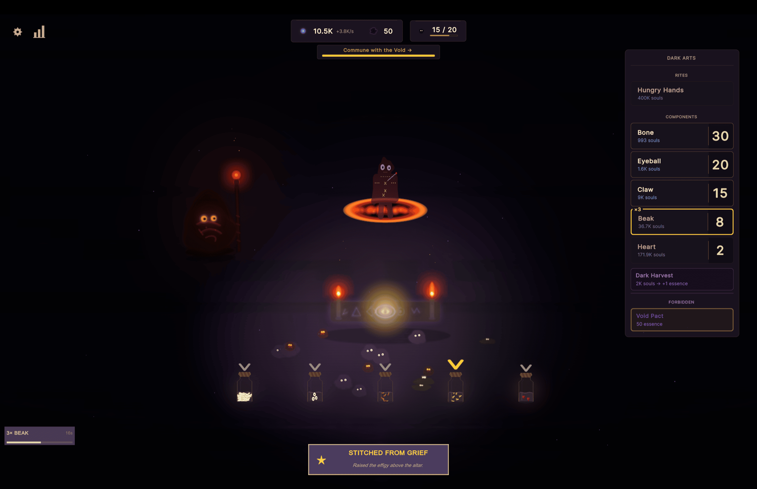 Dark rituals and forbidden upgrades