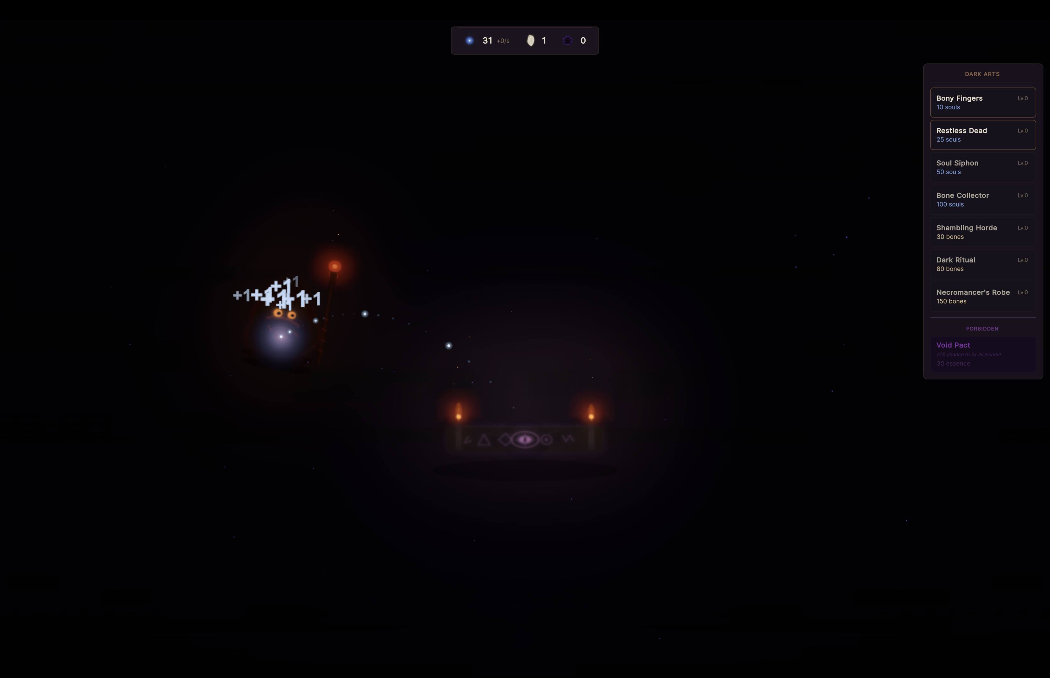 Dark rituals and forbidden upgrades